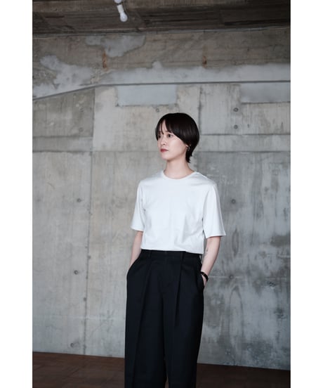 LIFiLL / Cottony Compact Tee(Light Grey)
