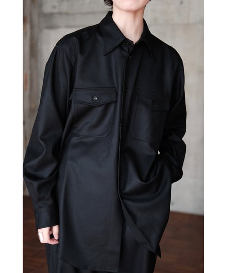 un/unbient / Worker Shirt(Black)