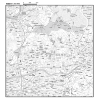 C尾張旭市1/25000白地図タウンロード販売
