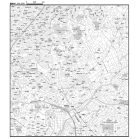 C豊明市1/25000白地図タウンロード販売