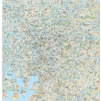 B名古屋市全図1/25000地図タウンロード販売