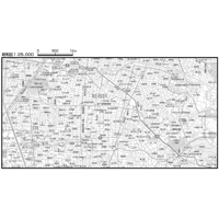 C名古屋市昭和区1/25000白地図タウンロード販売
