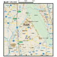 B豊山町1/25000地図タウンロード販売