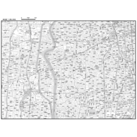 C名古屋市中川区1/25000白地図タウンロード販売