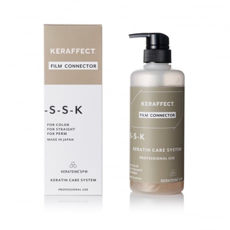 ケラフェクト フィルム コネクター｜毎日のアイロンが髪質改善に変わる150ml（ホームケア用）