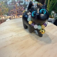 天然木 猫の置き物/黒猫 ※完売/10月下旬発送分の予約販売