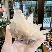 マダガスカル産 水晶クラスター