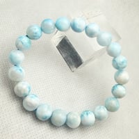 ラリマー　ドミニカ共和国産　天然物　希少　高品質　極上美品　高発色　ハイグレード　№3