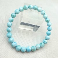 ラリマー　ドミニカ共和国産　天然物　希少　高品質　極上美品　高発色　ハイグレード　№4