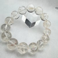 ヒマラヤアイリスクォーツ　チベット産　天然物　高品質　美品　大特価　15.9mm　№4