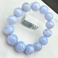 ブルーレースアゲート　ブラジル産　天然物　高品質　美品　極上ハイグレード　№3