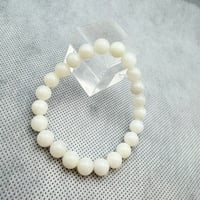 和田玉　ホータン　青海省産　天然物　高品質美品　極上ハイグレード　ネフライト　白翡翠　大特価品　8.0mm玉　№5