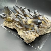 マダガスカル産 モリオン（黒水晶）クラスター