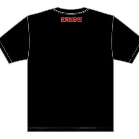 【仙女魂Tシャツ】ブラック×レッド