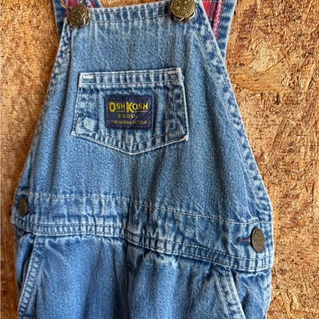 “OSHKOSHオーバーオール”80cm / ss-80-16