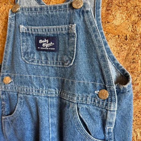 “OSHKOSH オーバーオール”90cm / ss-90-10