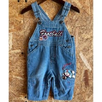 “FOOTBALL オーバーオール”70cm / ss-70-27