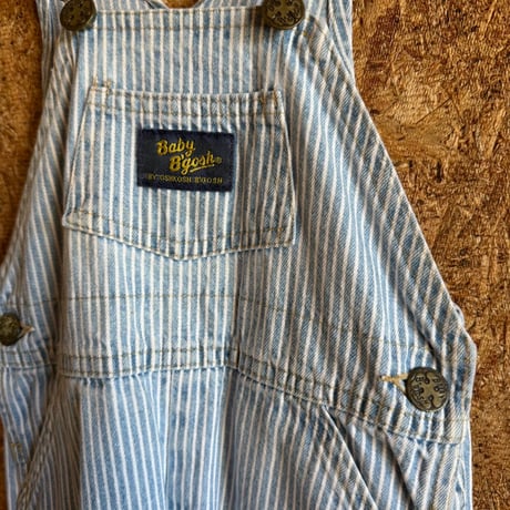 “ヒッコリーオーバーオール“85cm / ss-85-4
