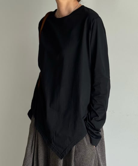 deformation long t-shirt