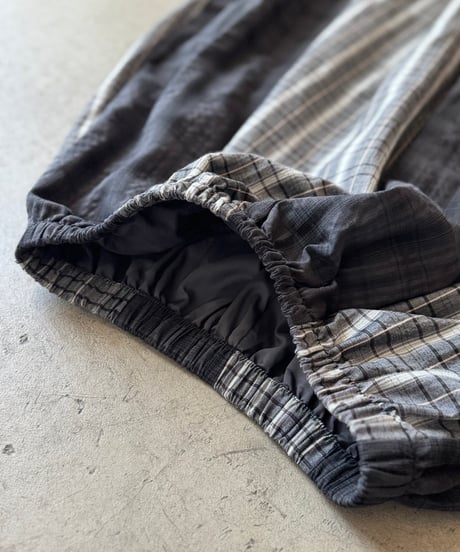 check panel flare skirt【予約商品】