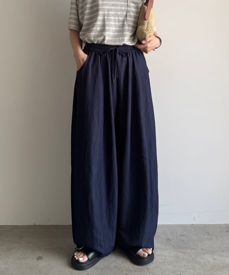 deep indigo loose pants