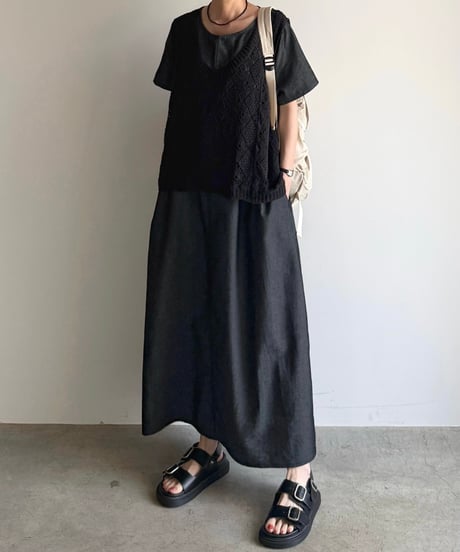 shirred casual backpack【一部予約】