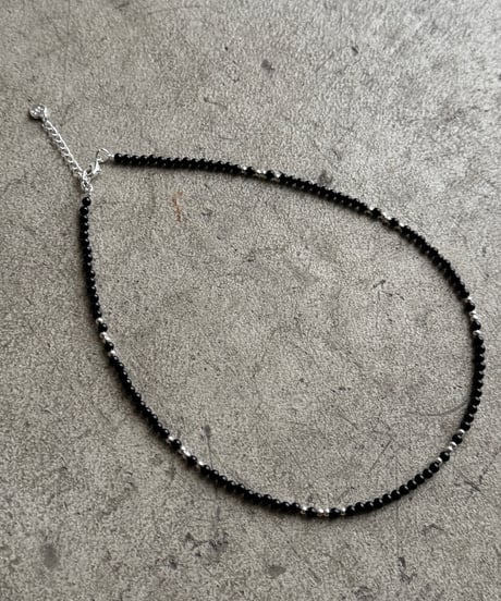 essential black necklace