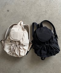 shirred casual backpack【一部予約】