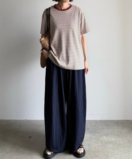 deep indigo loose pants