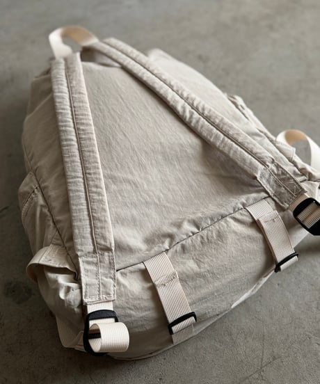 shirred casual backpack【一部予約】