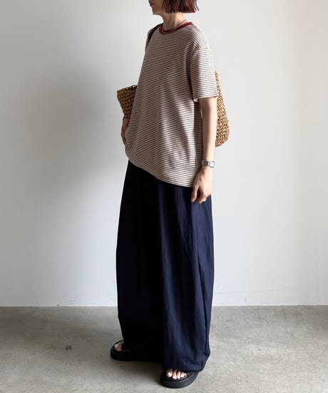 deep indigo loose pants