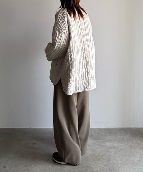 vertical line quilt jacket