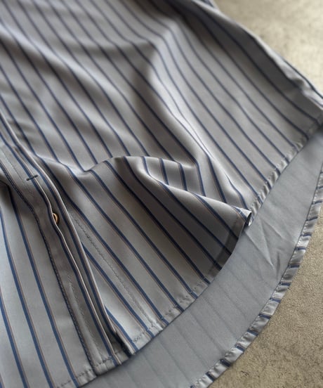 french blue striped shirt