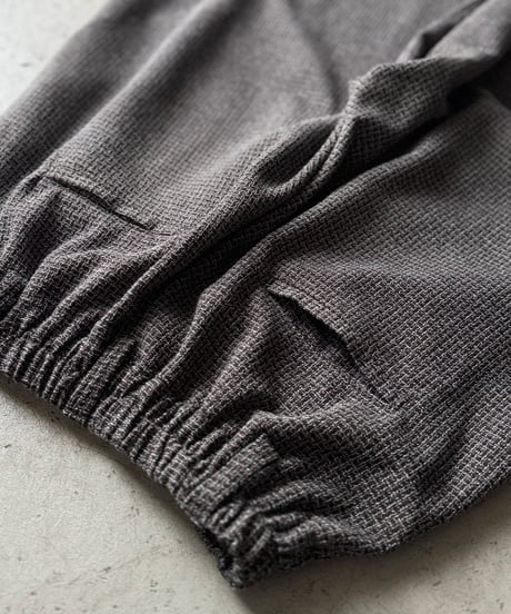 tweed cocoon pants (set up対応)【予約商品】