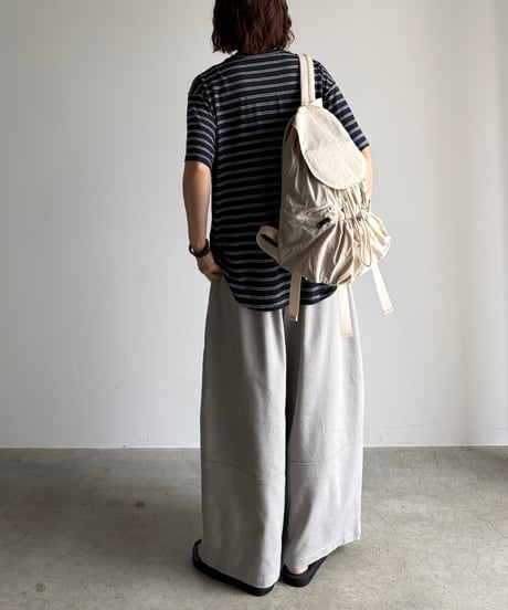 shirred casual backpack【一部予約】