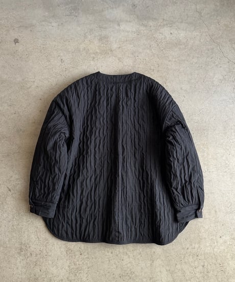 vertical line quilt jacket