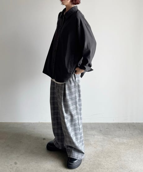 stain collar shirt jacket