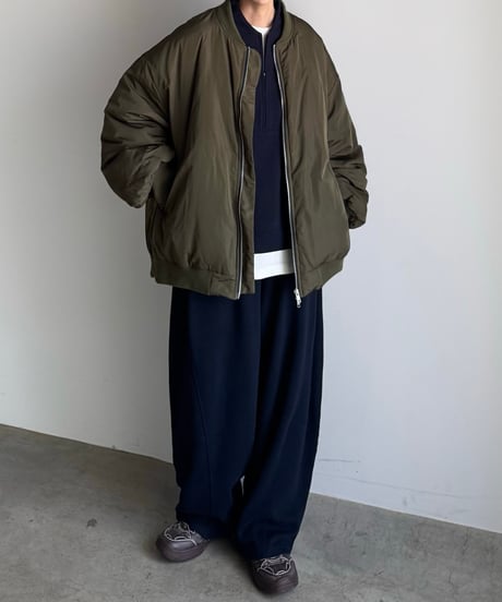 half zip casual sweat (set up対応)