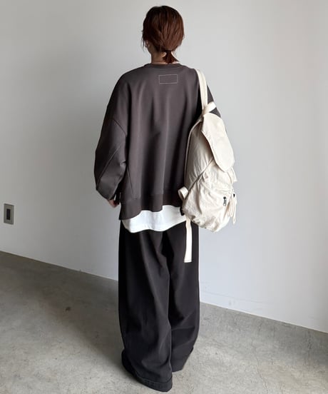 wide two tuck pants