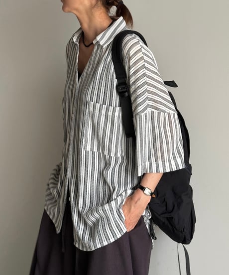 shirred casual backpack【一部予約】