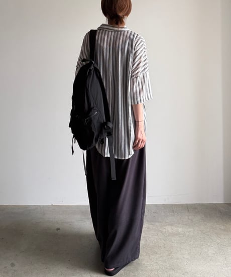 shirred casual backpack【一部予約】