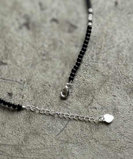 essential black necklace