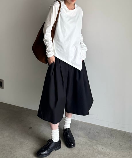 deformation long t-shirt