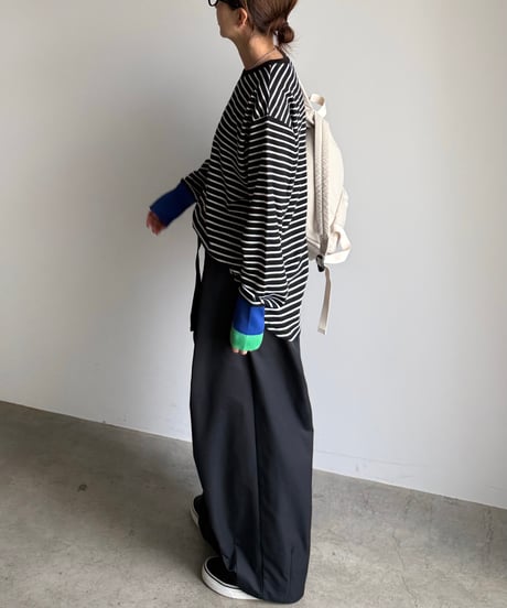 front buckle belt pants