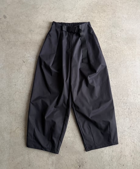 front buckle belt pants