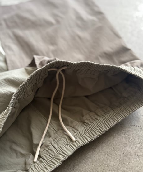 overlap design pants