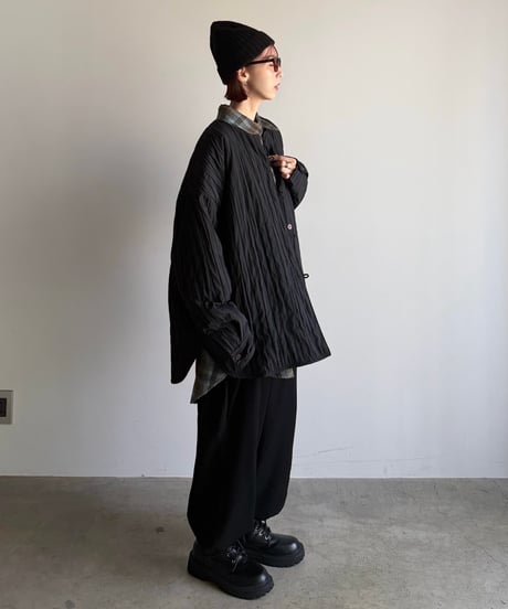 vertical line quilt jacket