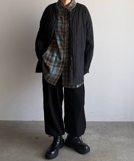 vertical line quilt jacket