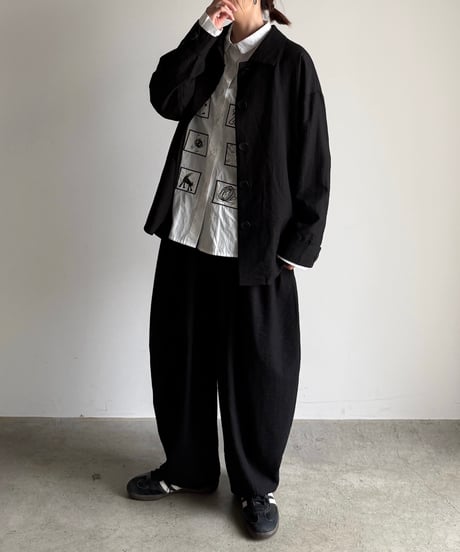 stain collar shirt jacket
