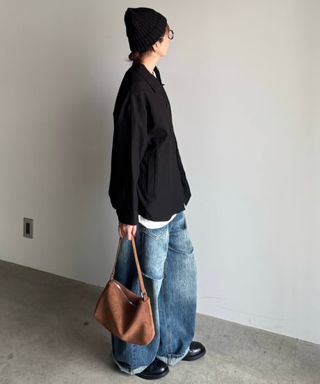 stain collar shirt jacket